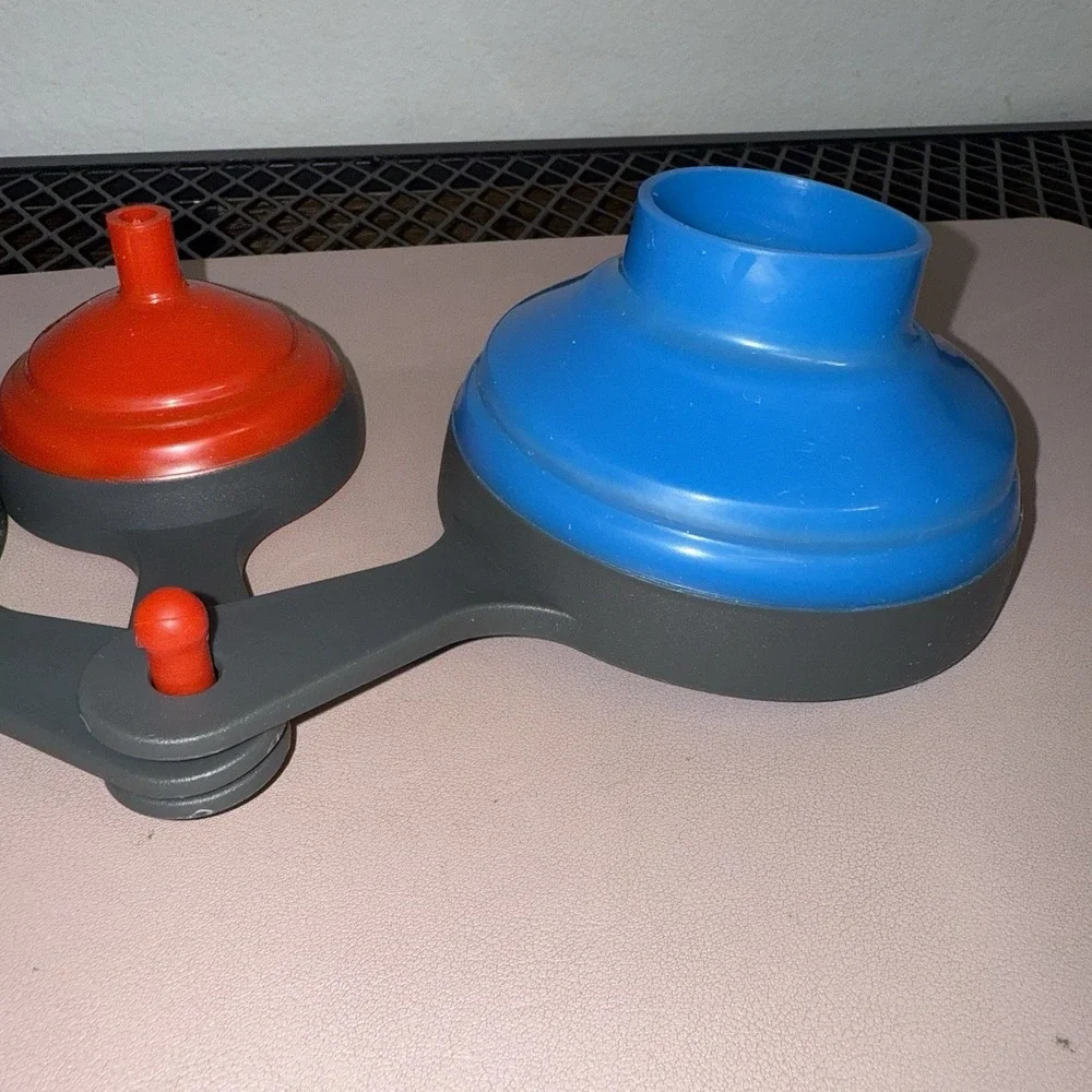 Collapsible Silicone Funnel Set of 3 Nesting Kitchen Funnels w‎ Hanging Ring